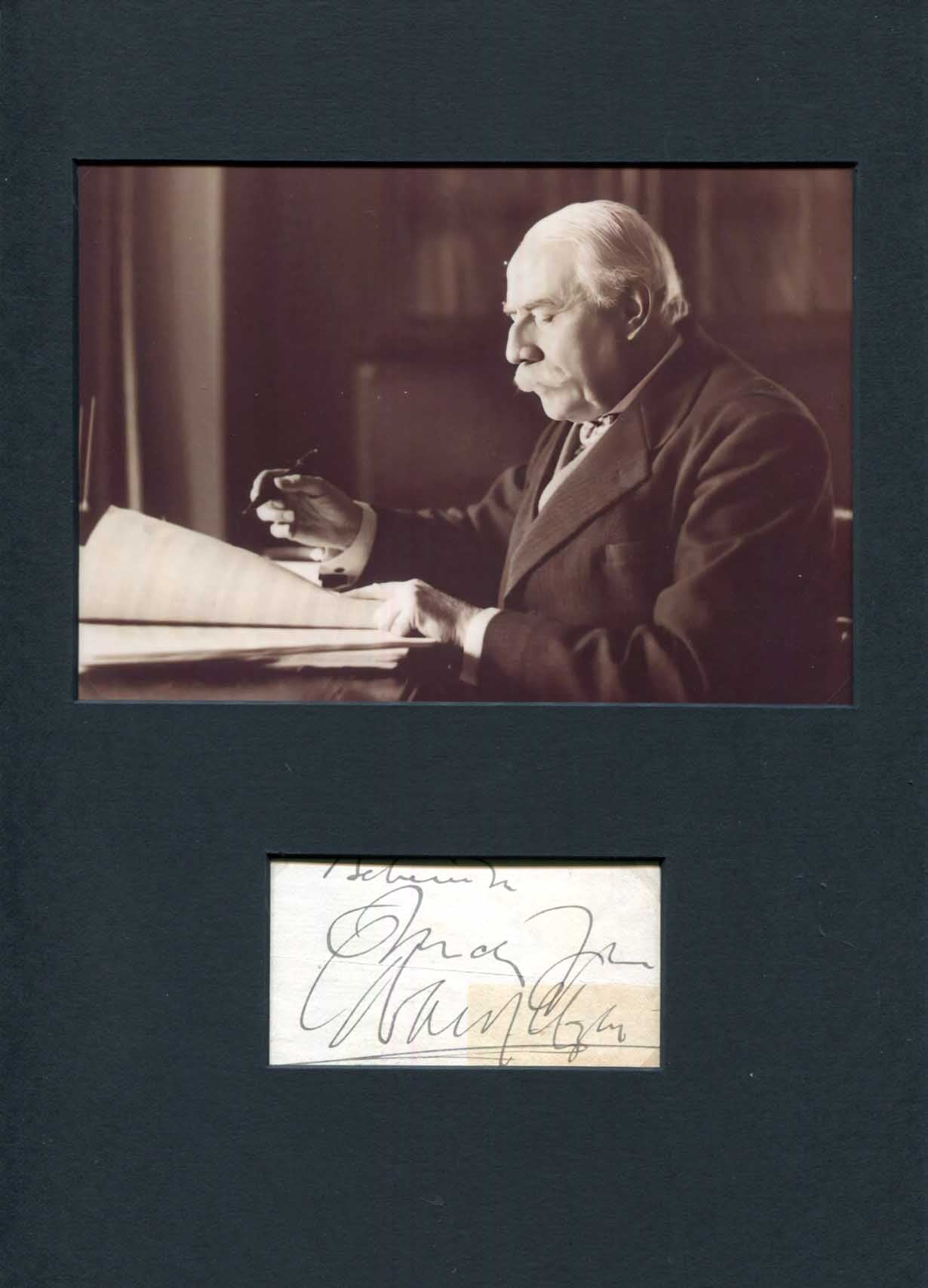 Edward Elgar Autograph Autogramm | ID 15794162860413