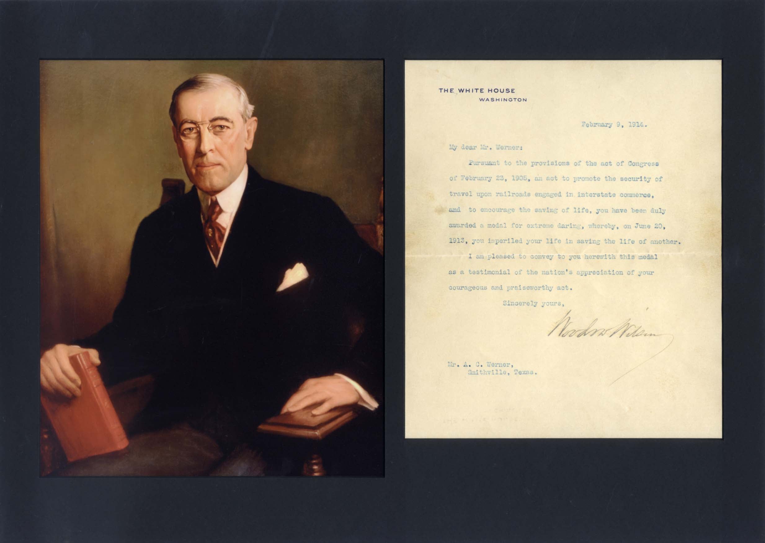 Woodrow Wilson Autograph