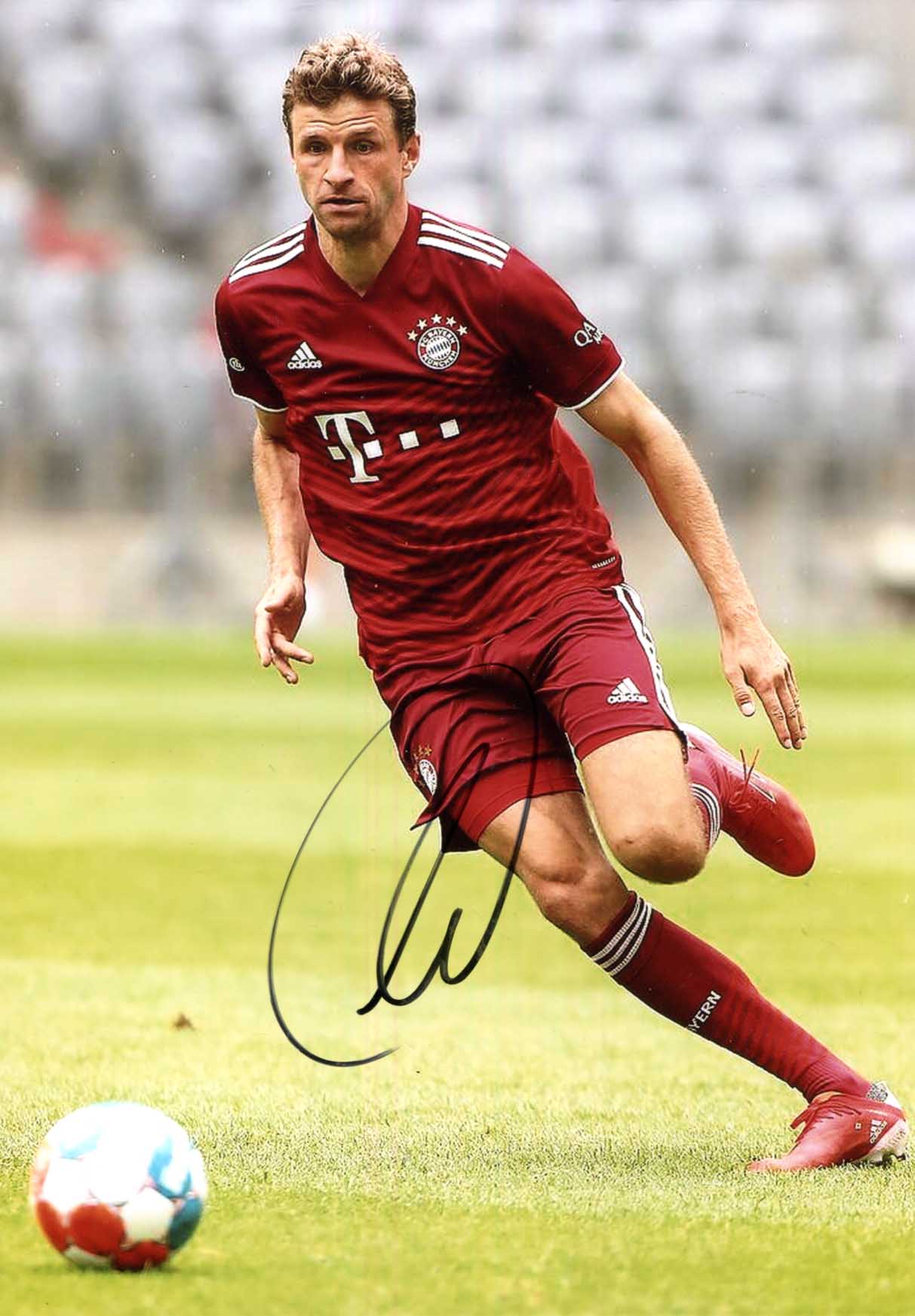 Thomas Müller Autograph Autogramm | ID 15798781608317