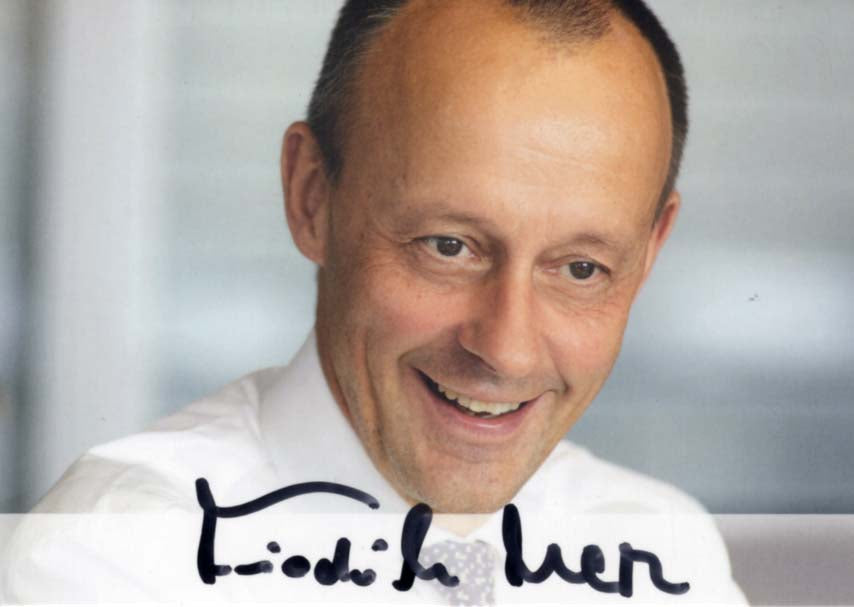 Friedrich Merz Autograph Autogramm | ID 15809274675581