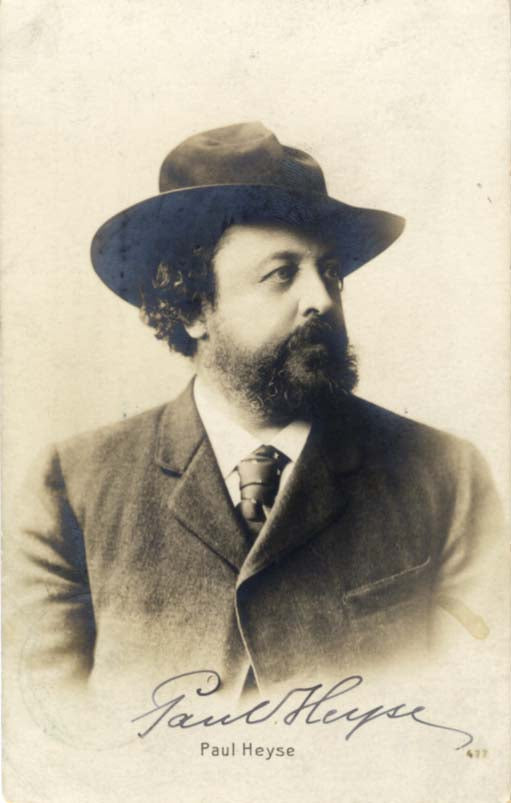 Paul Heyse Autograph Autogramm | ID 15818125279613