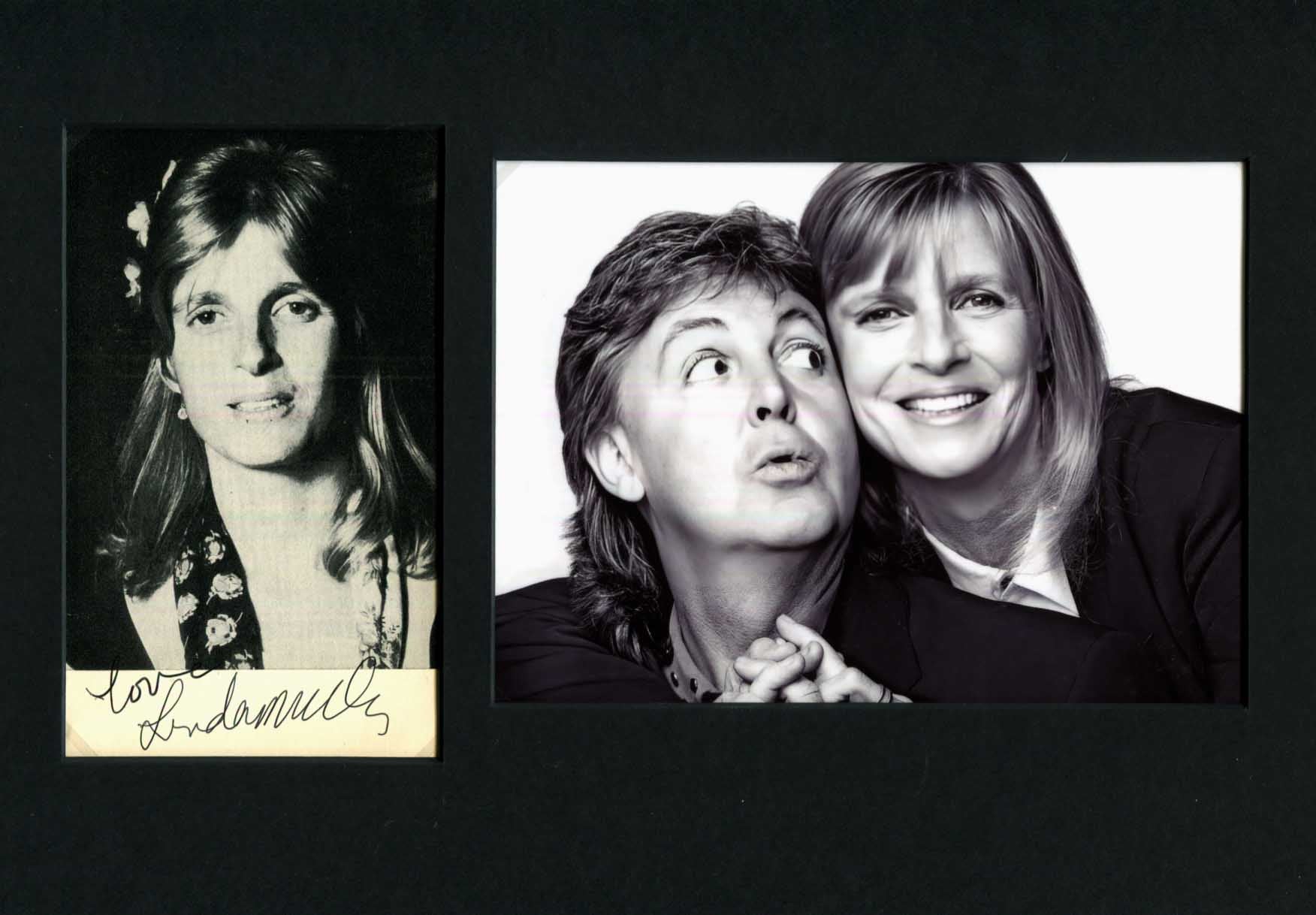 Linda McCartney Autograph
