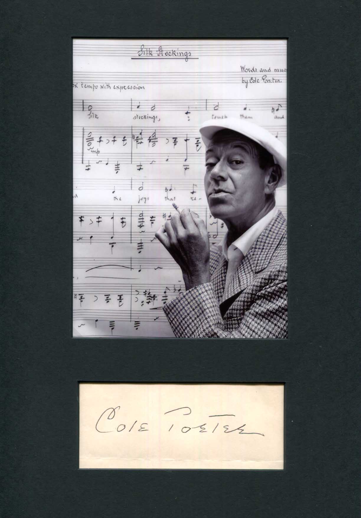 Cole Porter Autograph Autogramm | ID 15821106545021