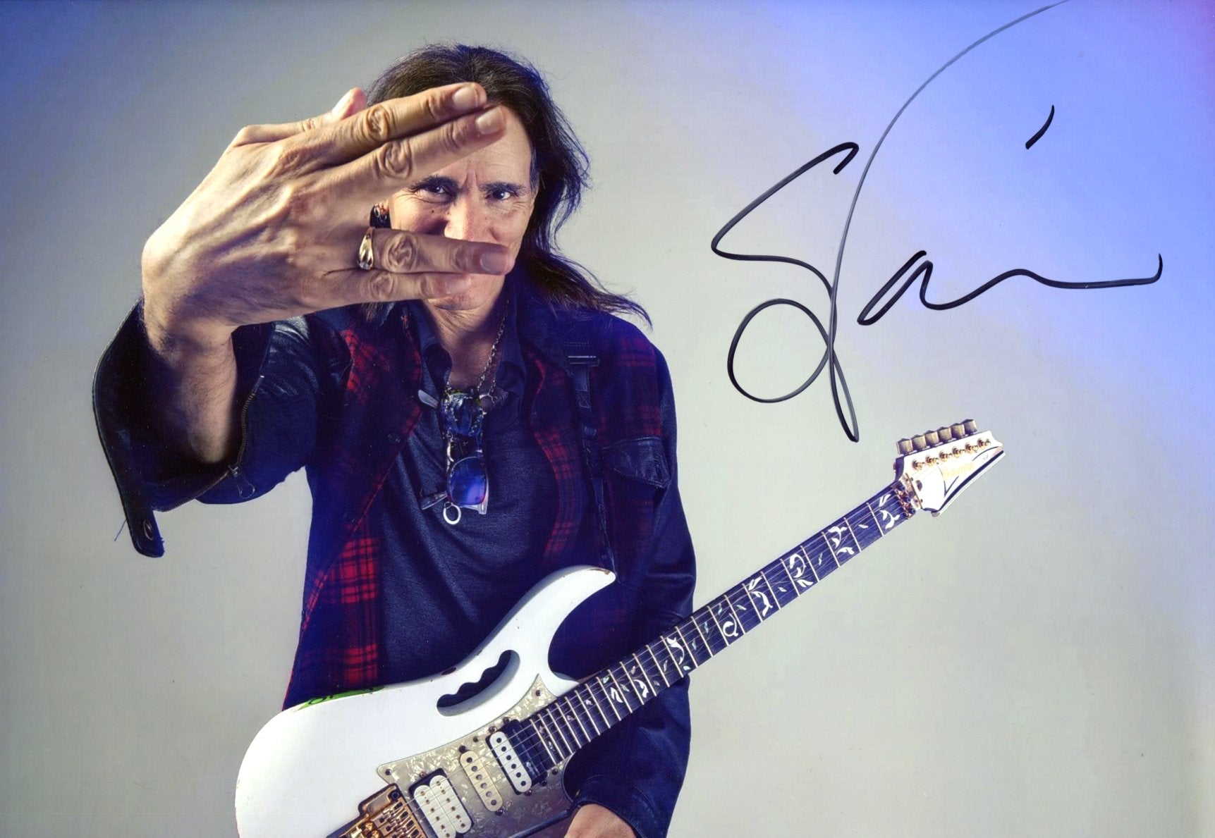Steve Vai Autograph Autogramm | ID 15824663511421