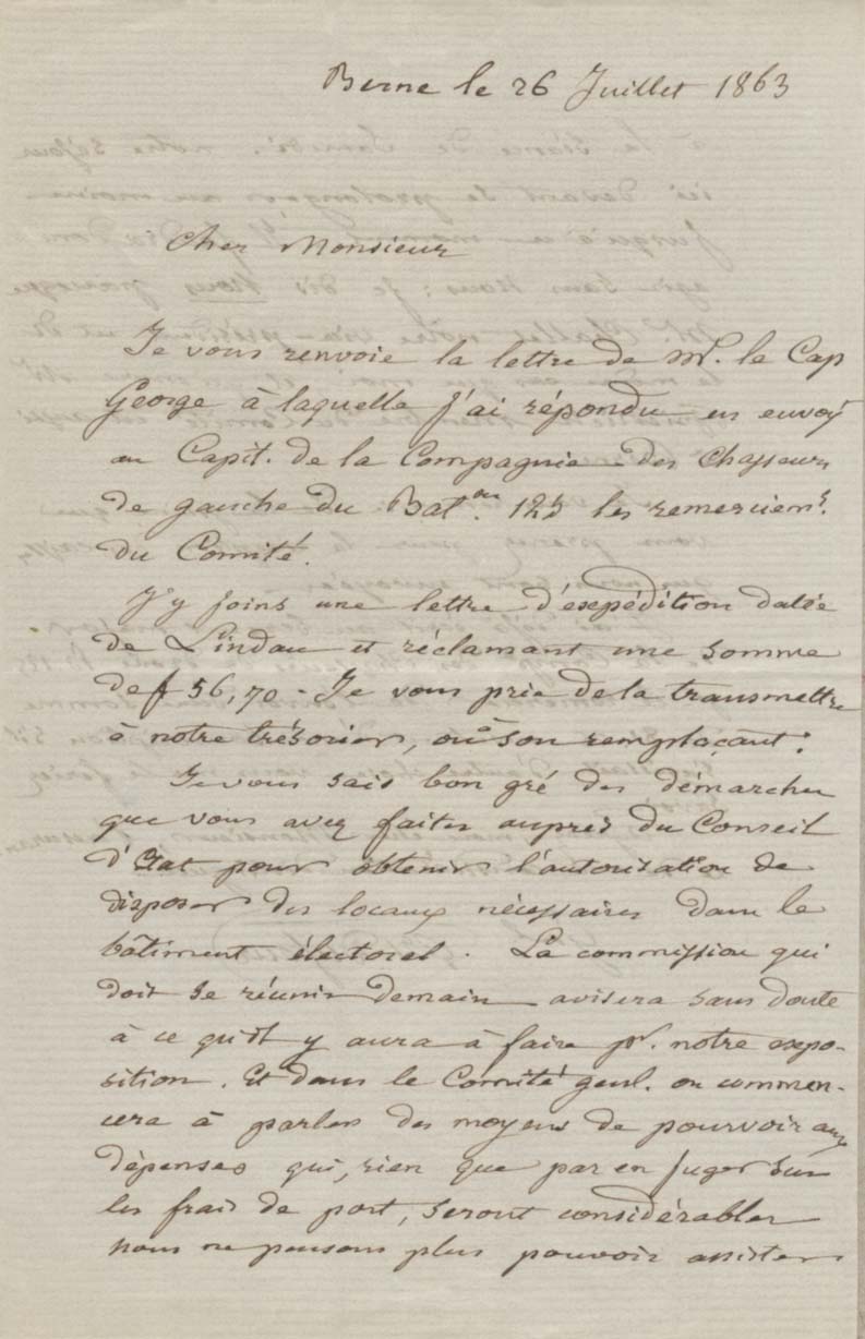 Guillaume Henri Dufour (23) Autographs