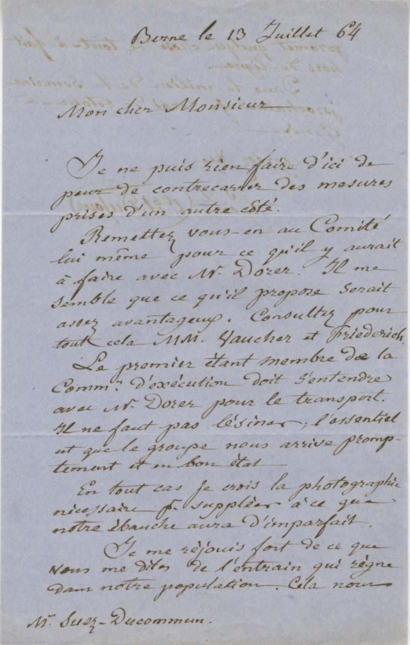 Guillaume Henri Dufour (23) Autographs