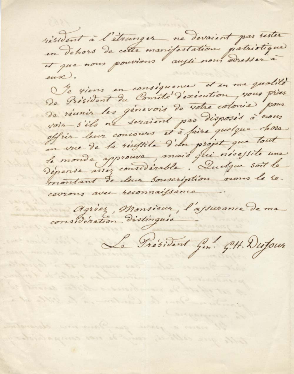 Guillaume Henri Dufour (23) Autographs