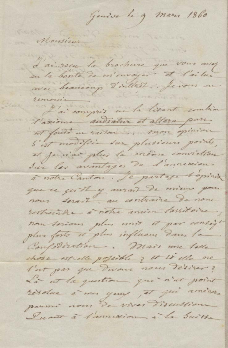 Guillaume Henri Dufour (23) Autographs