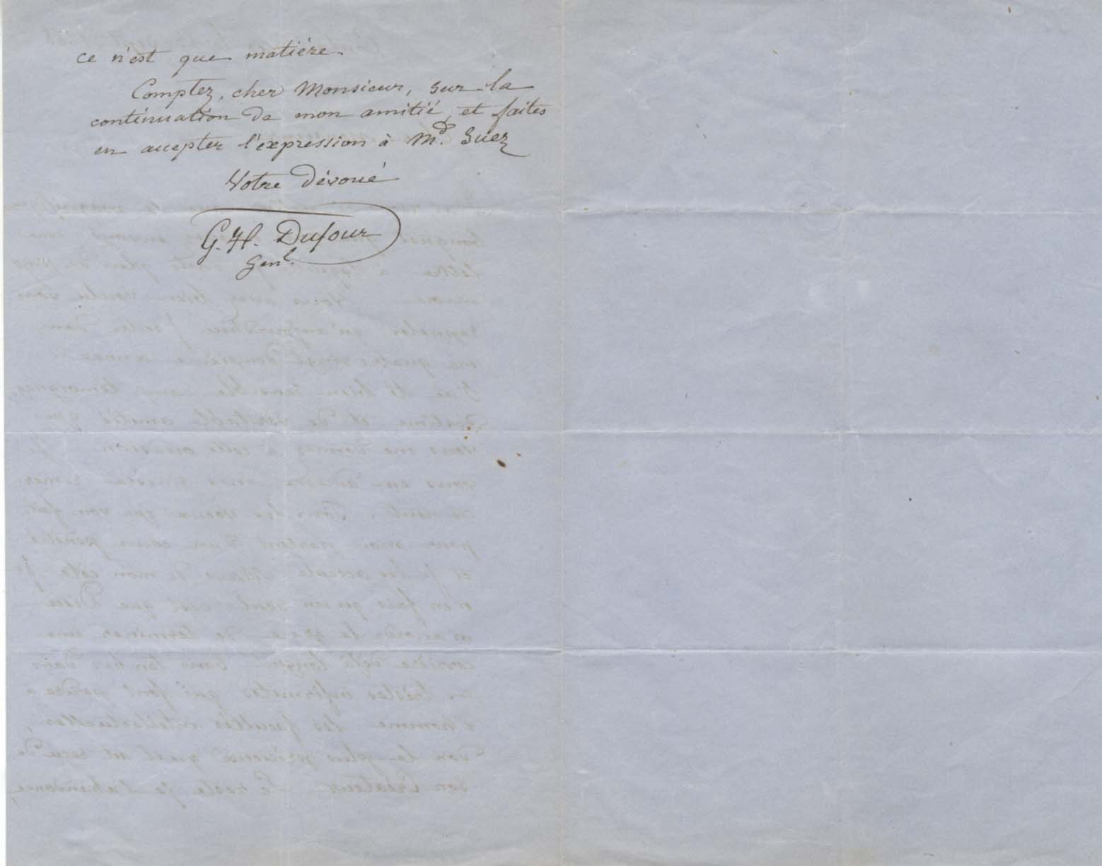 Guillaume Henri Dufour (23) Autographs