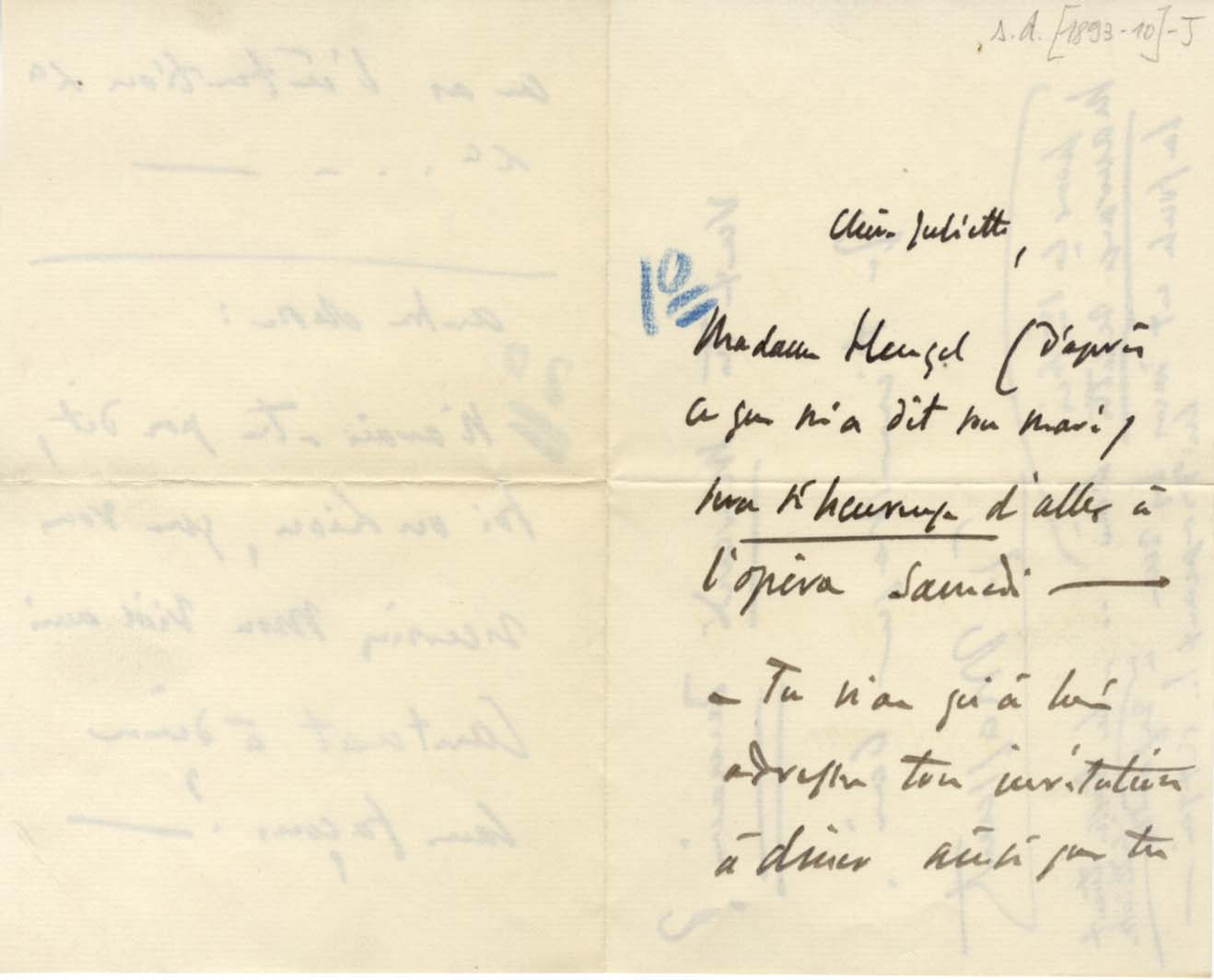 Jules Massenet (4) Autographs