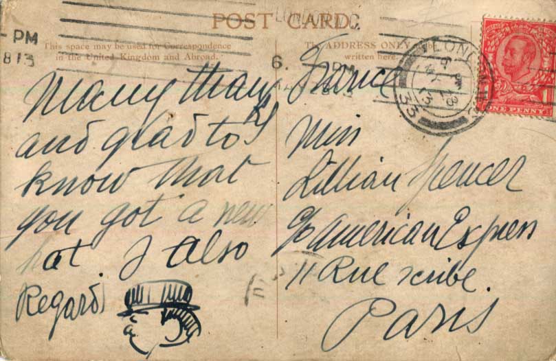 Enrico Caruso Autogramm