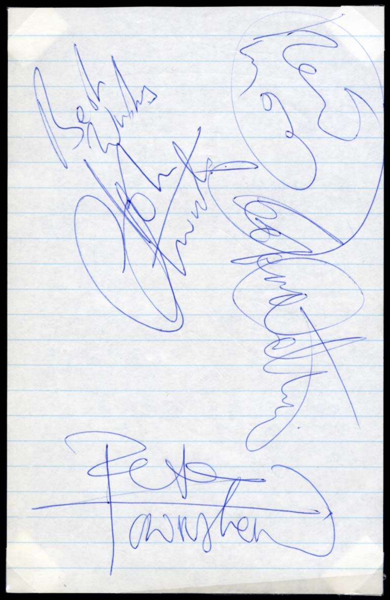 The Who (band) Autographs