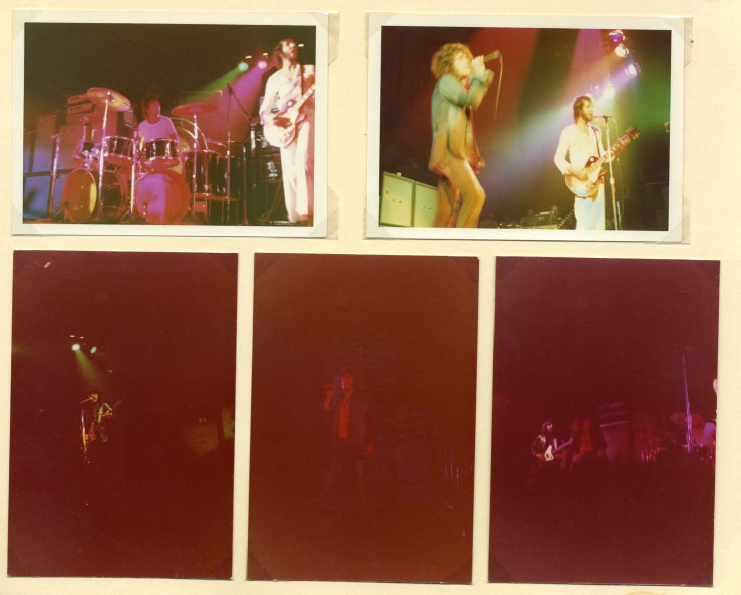 The Who (band) Autographs
