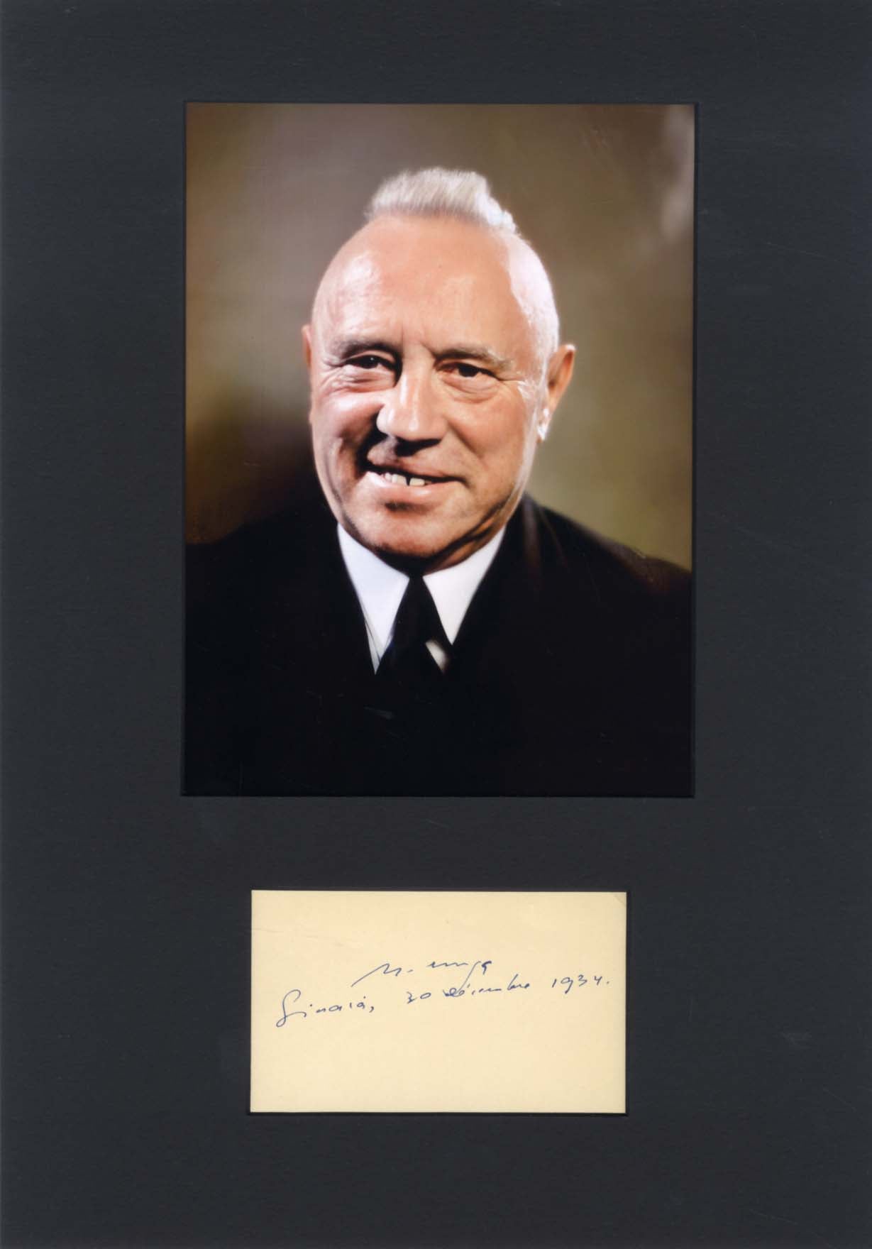 Rudolf Minger Autograph Autogramm | ID 15832662868349
