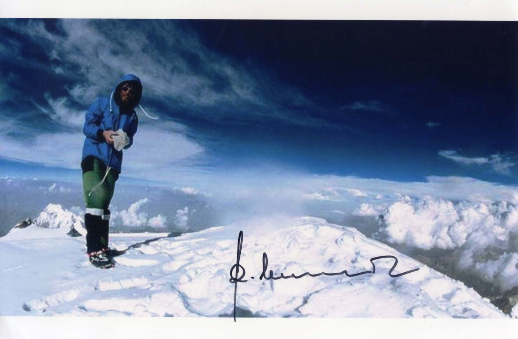 Reinhold Messner Autograph Autogramm | ID 15833766920573