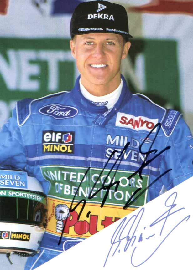 Michael Schumacher Autograph Autogramm | ID 15834841481597