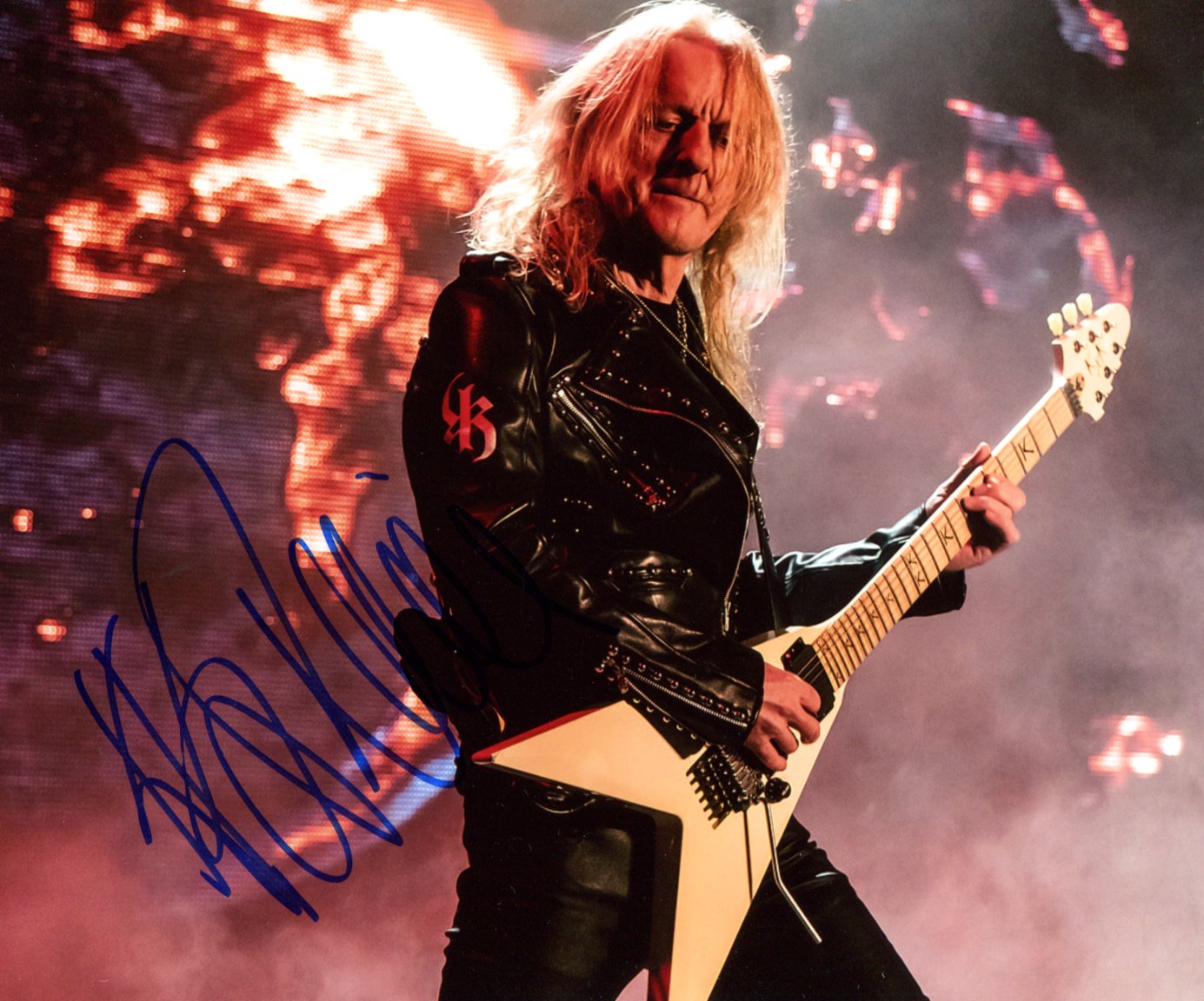 K. K. Downing Autograph Autogramm | ID 15835421245821