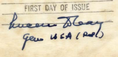 Lucius D. Clay Autograph