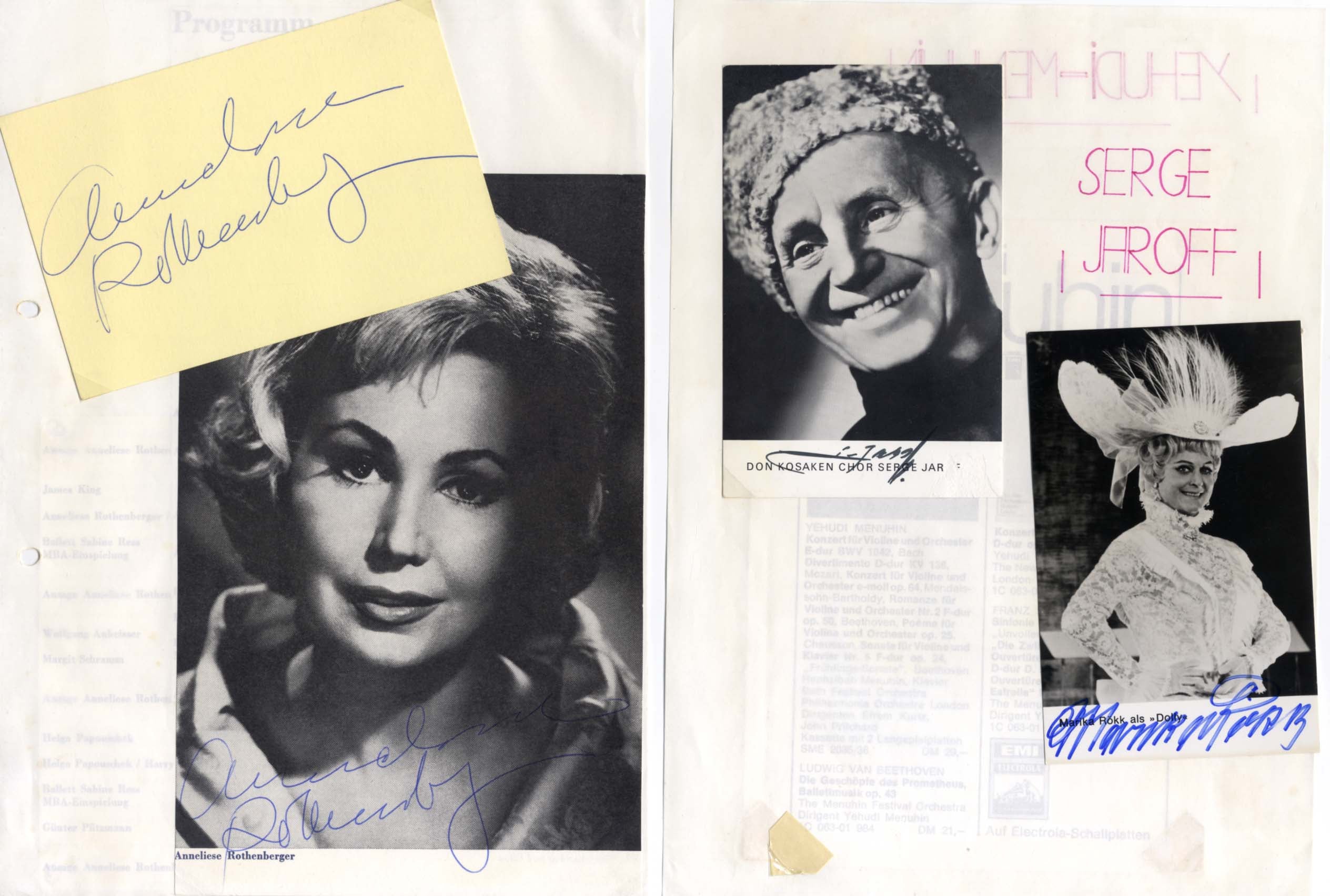 Conductors & Miscellaneous Autographs