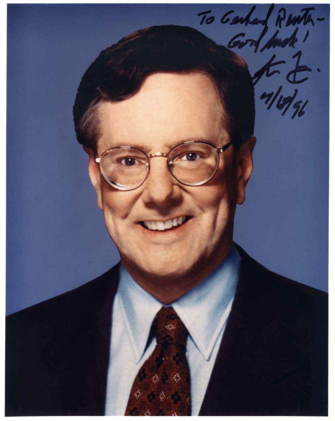Steve Forbes Autograph