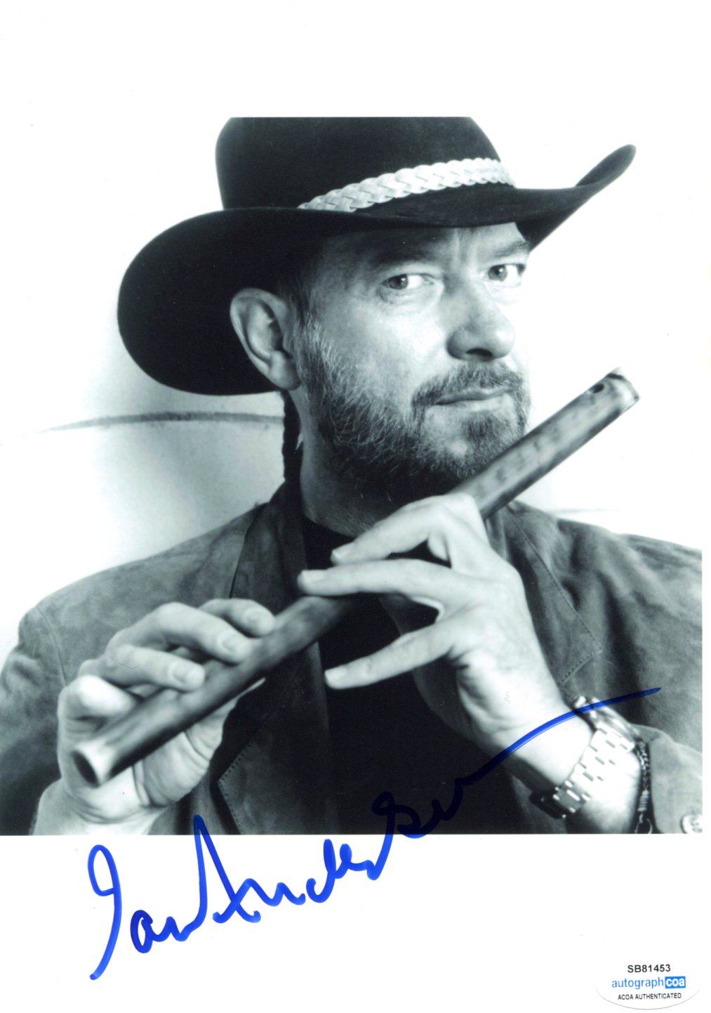 Ian Anderson Autograph