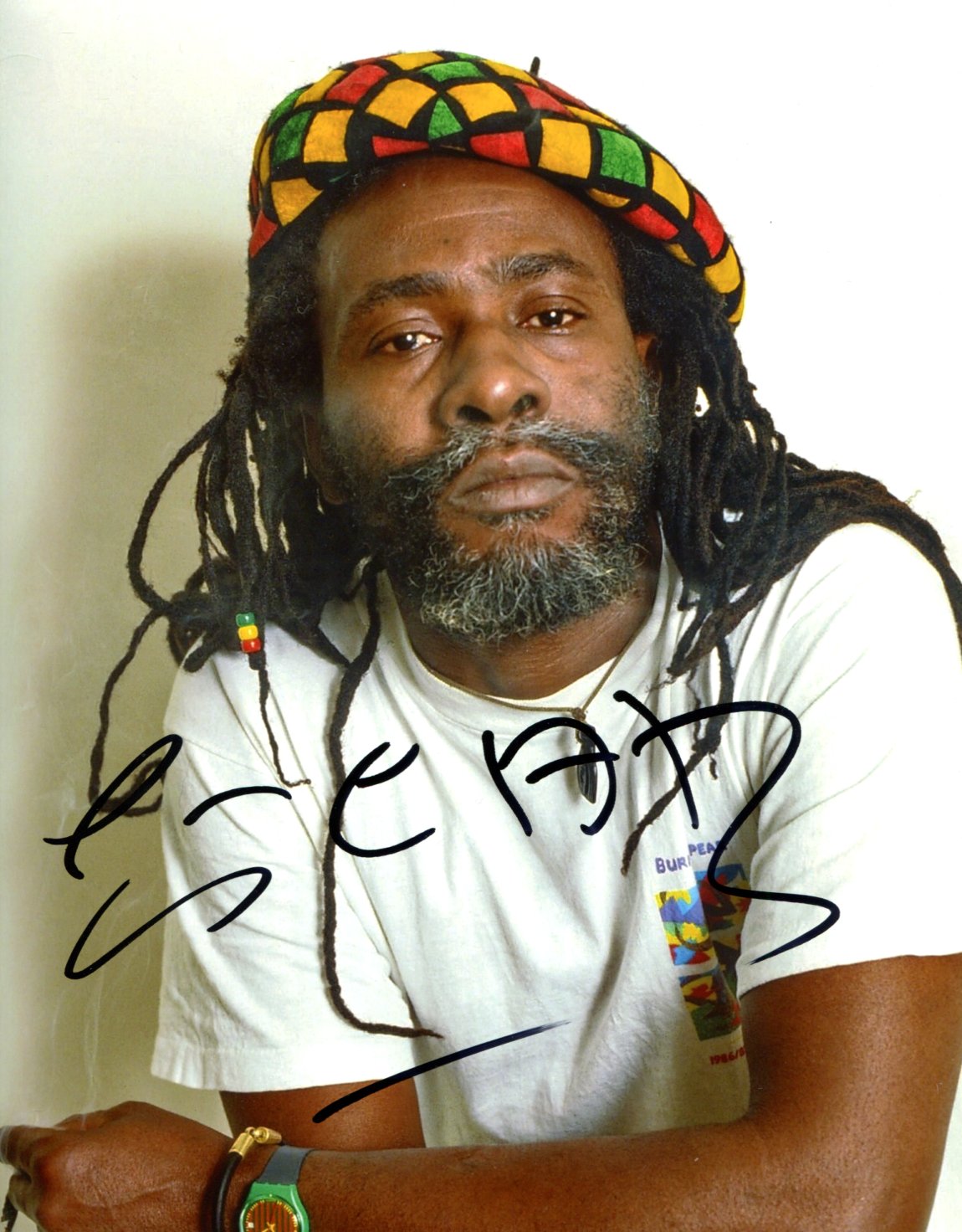 Burning Spear Autograph
