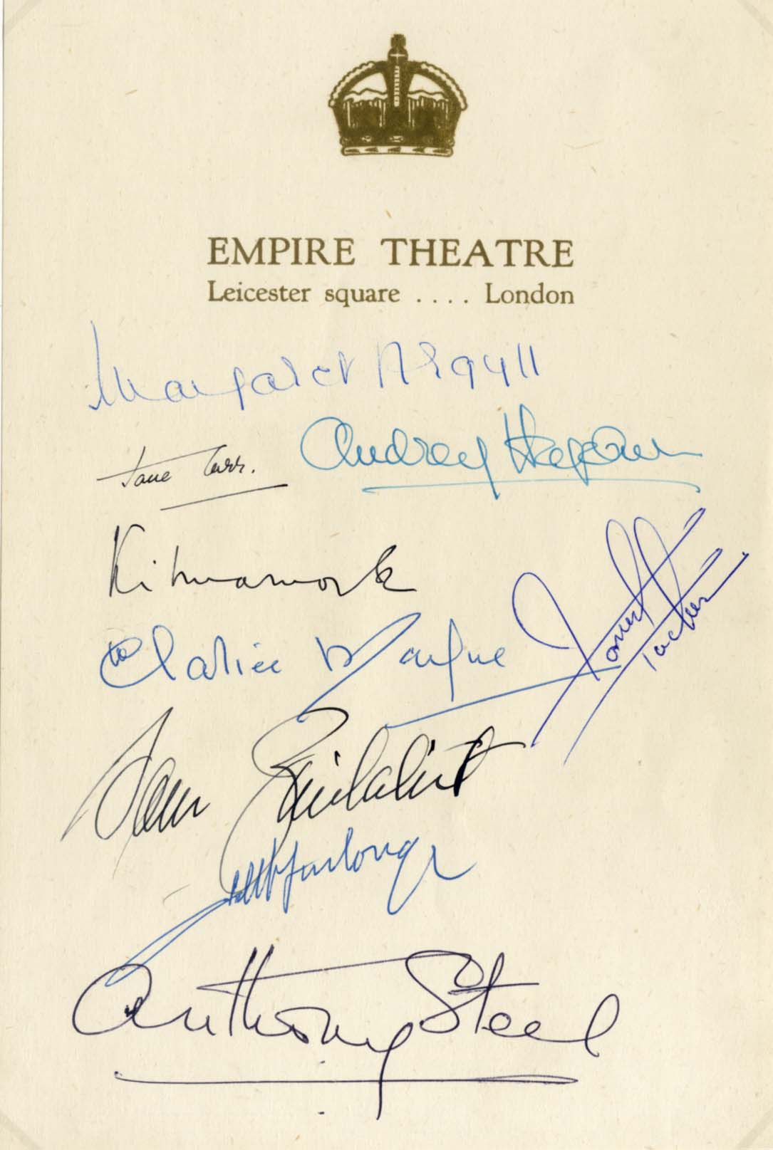 Audrey Hepburn Autograph
