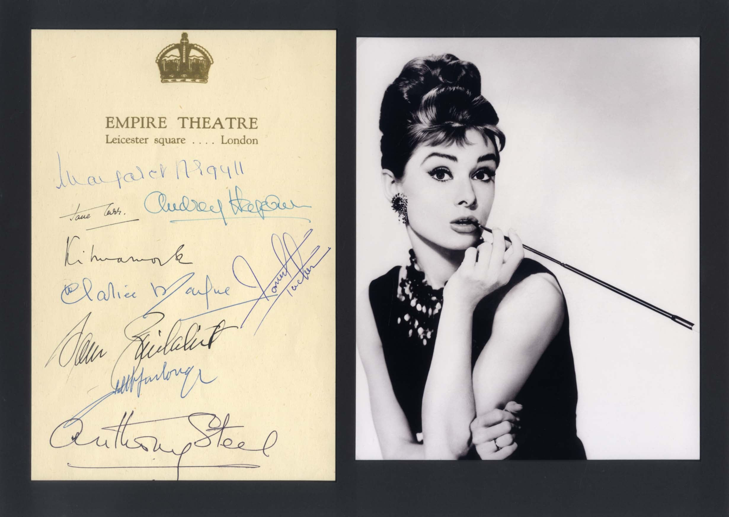 Audrey Hepburn Autograph