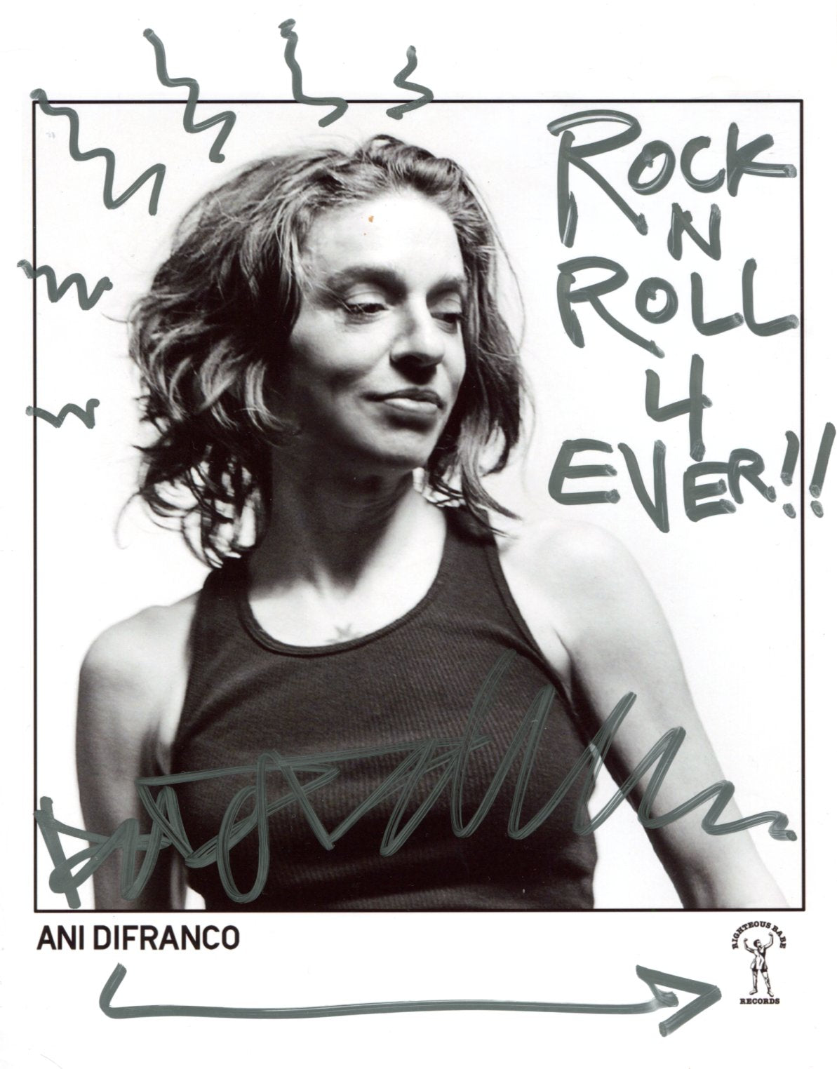 Ani DiFranco Autograph Autogramm | ID 15851424874877