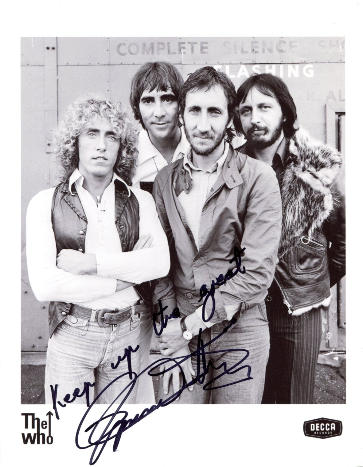 Roger Daltrey Autograph Autogramm | ID 15851427594621