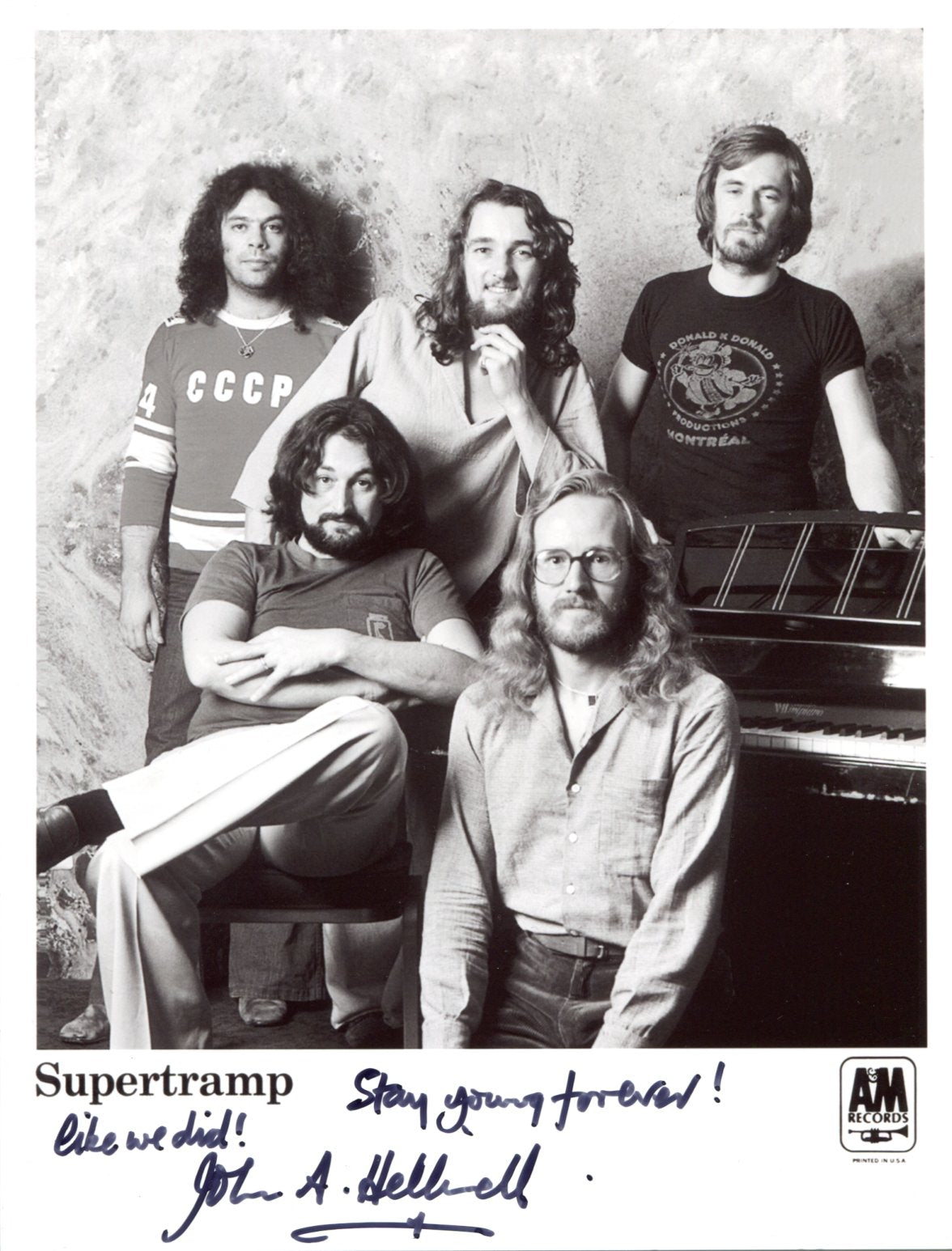 John Helliwell Autograph Autogramm | ID 15851612668285