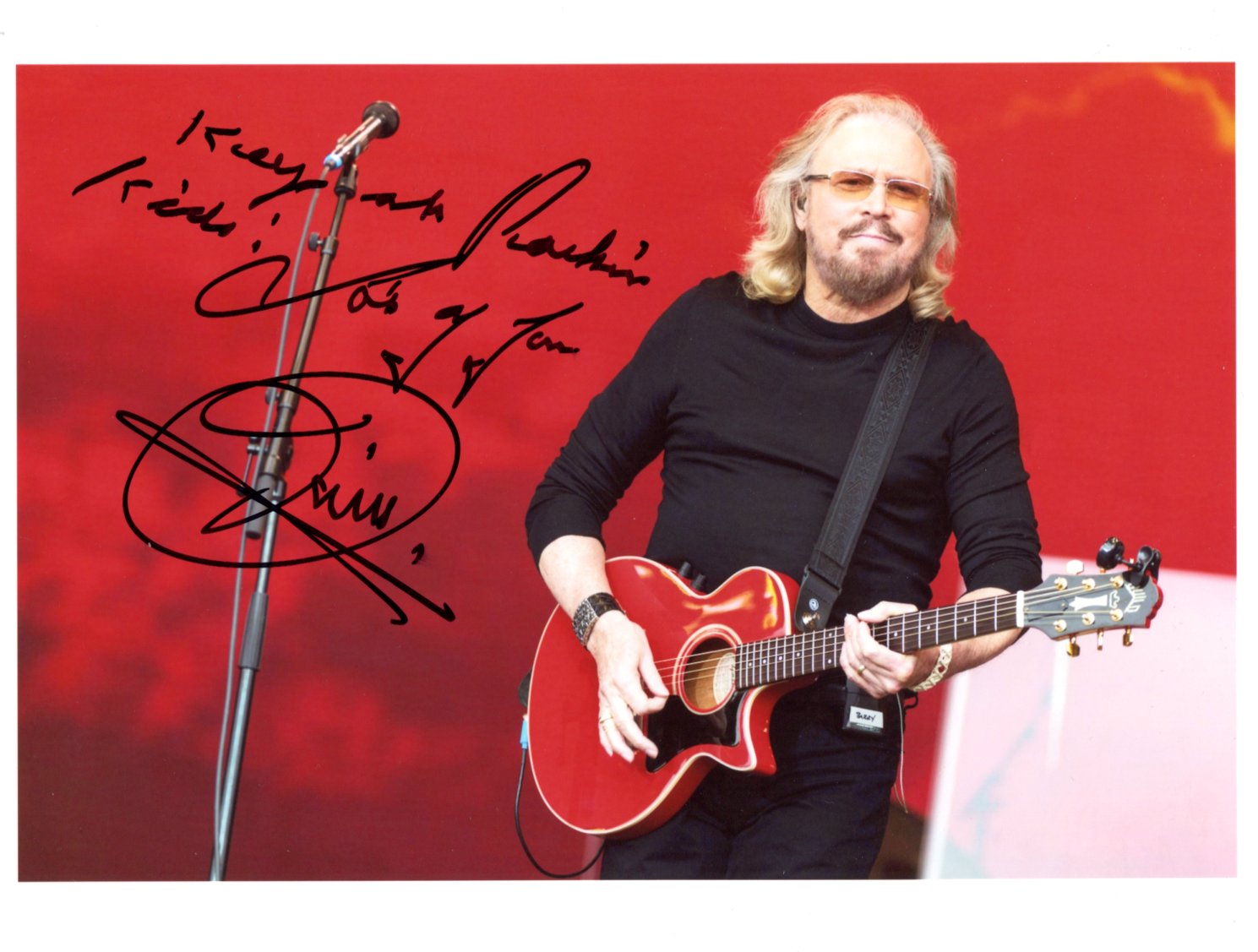 Barry Gibb Autograph Autogramm | ID 15851991105917