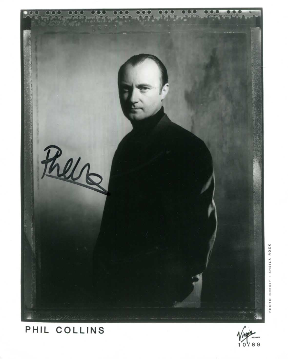 Phil Collins Autograph Autogramm | ID 15852145869181