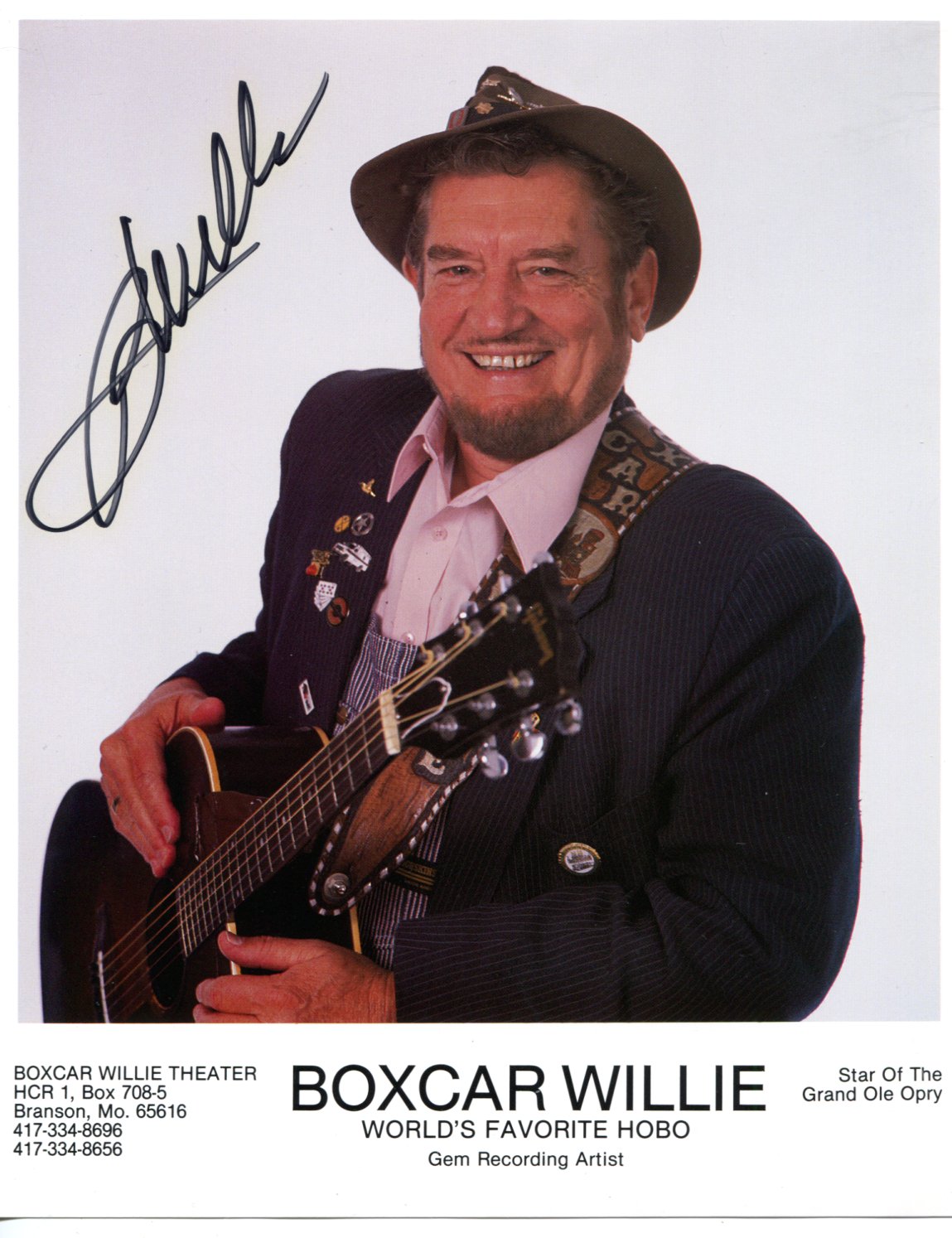 Boxcar Willie Autograph Autogramm | ID 15857603871101