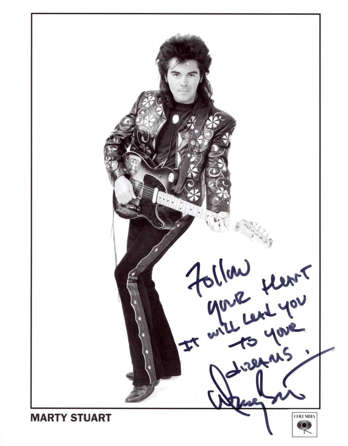 Marty Stuart Autograph Autogramm | ID 15857639850365
