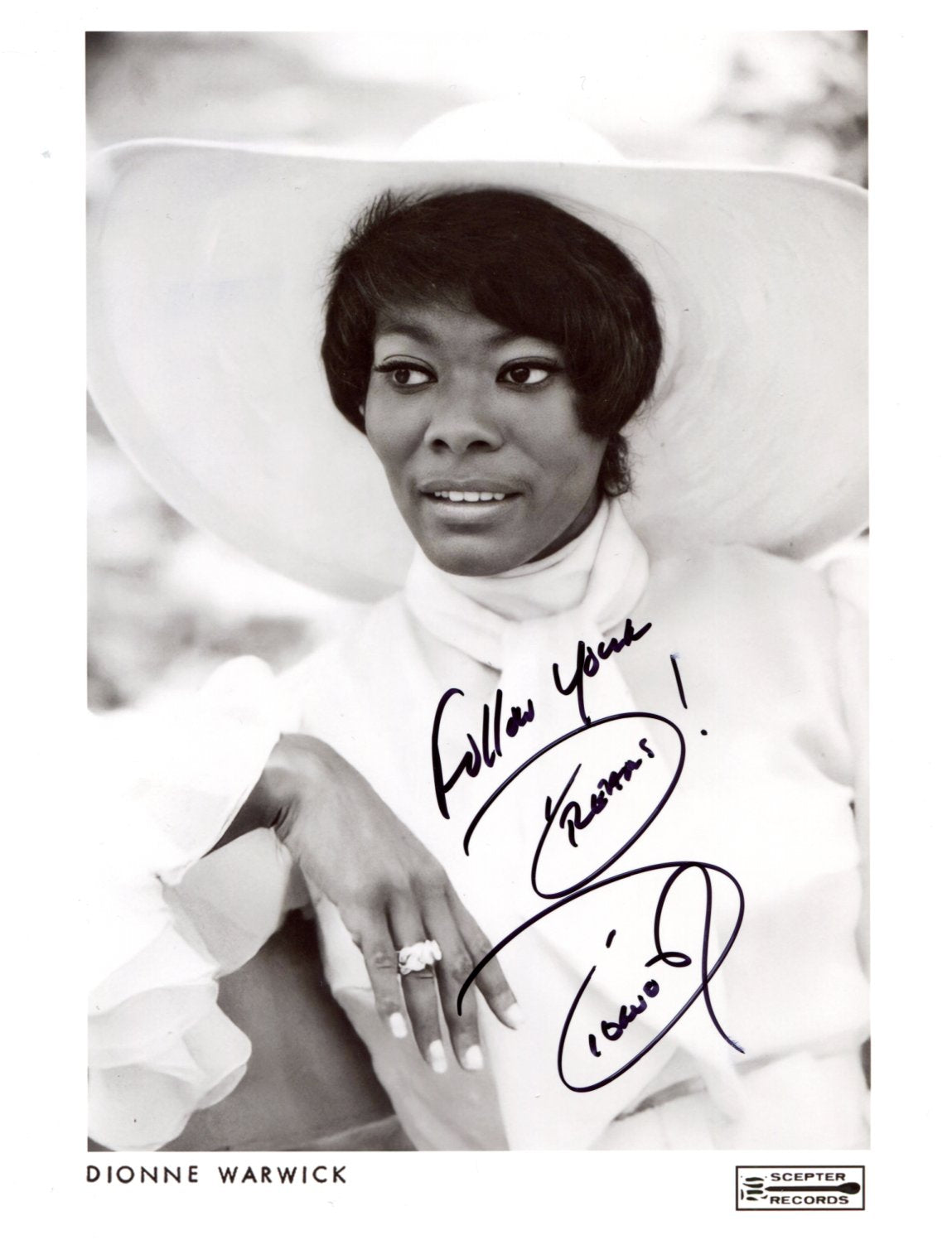 Dionne Warwick Autograph Autogramm | ID 15857661280637