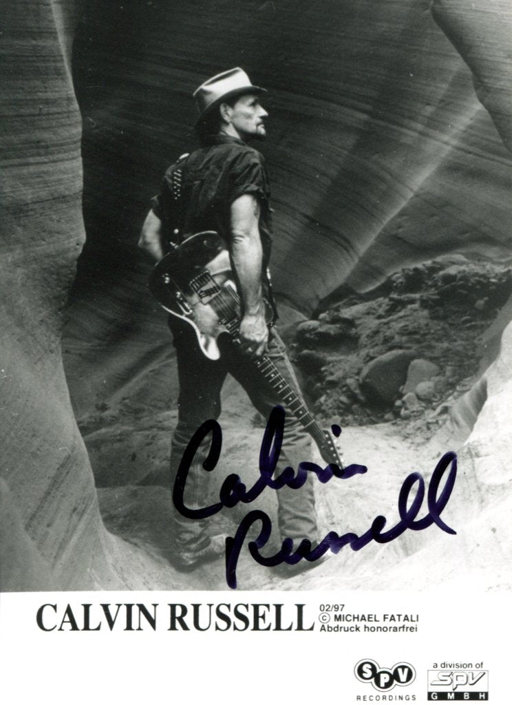 Calvin Russell Autograph Autogramm | ID 15857758208381