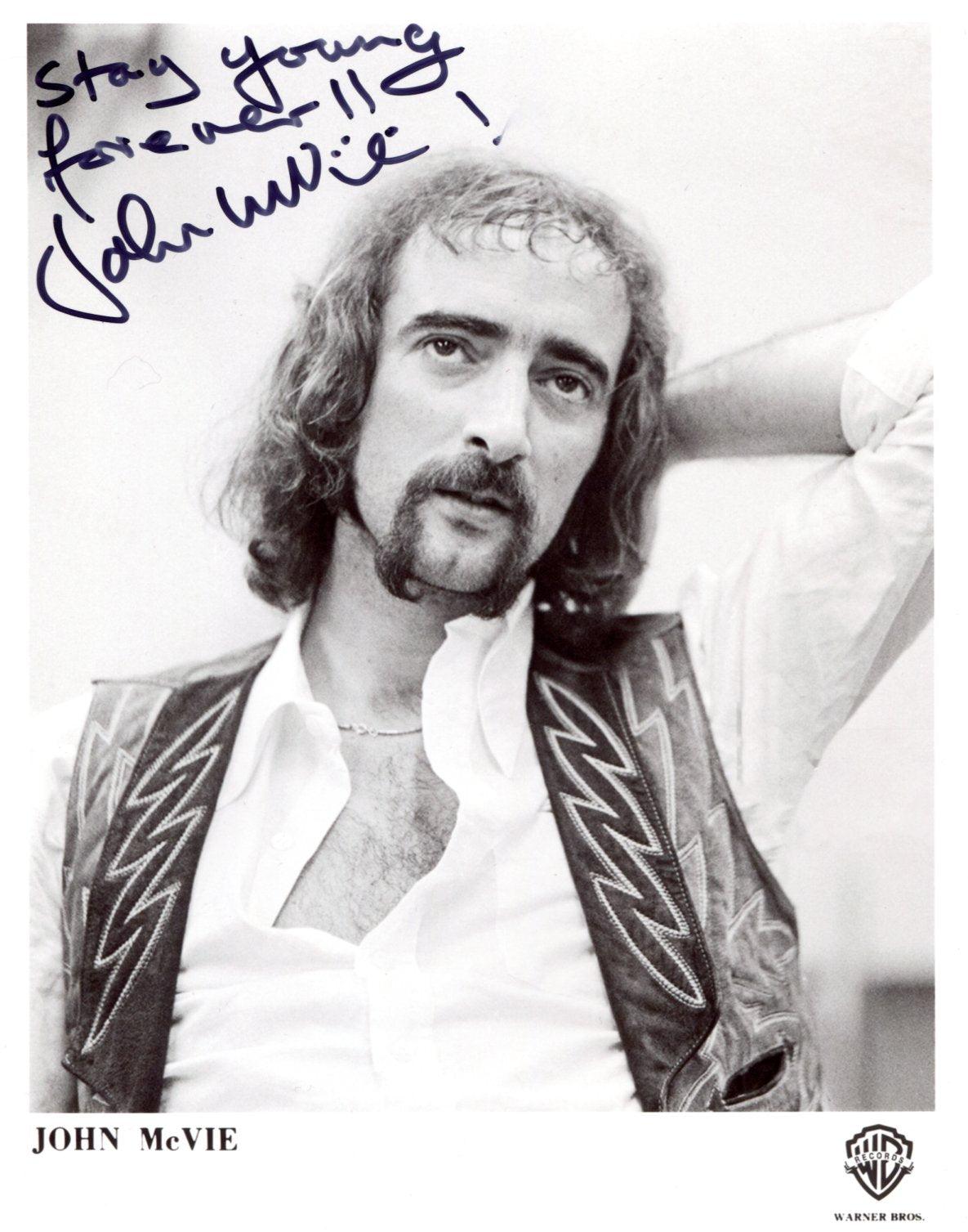 John McVie Autograph Autogramm | ID 15858837782909
