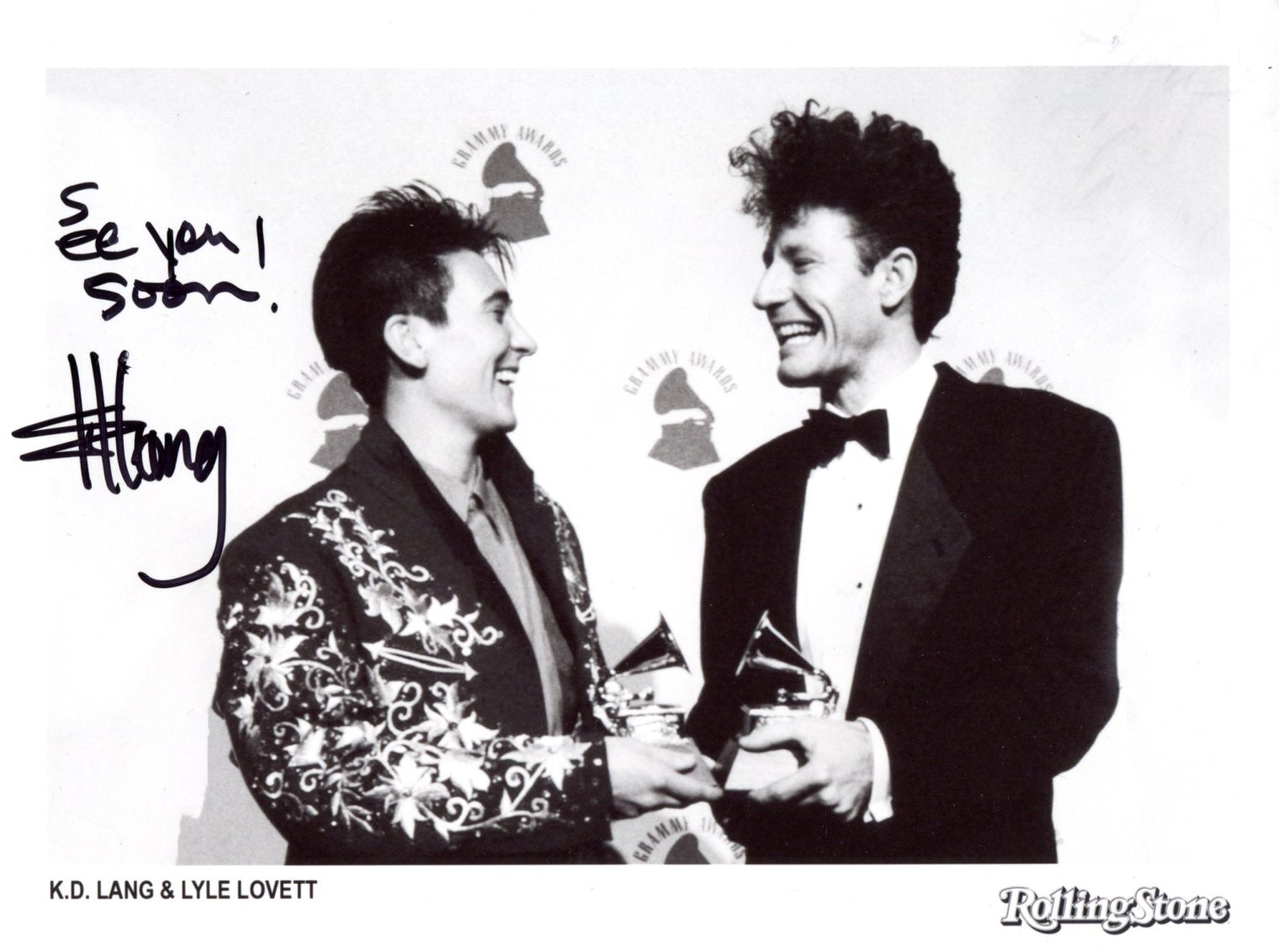 k.d. lang Autograph Autogramm | ID 15858871959933