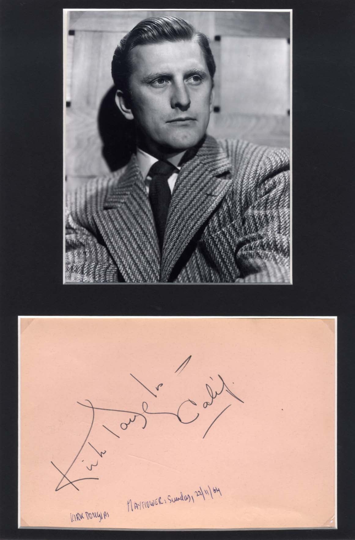 Kirk Douglas Autograph Autogramm | ID 15859341787517