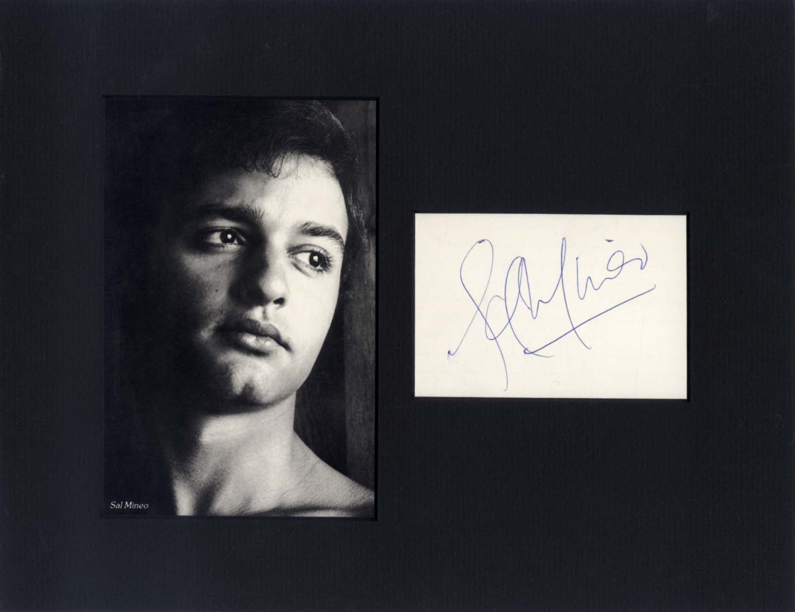 Sal Mineo Autograph Autogramm | ID 15859360465277