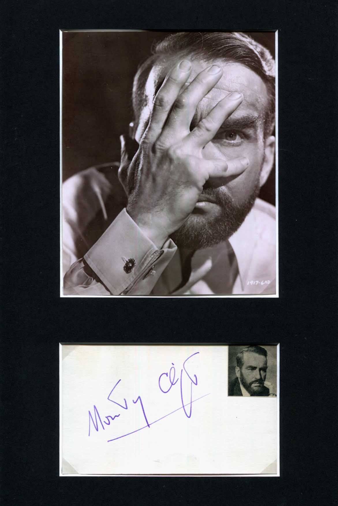 Montgomery Clift Autograph Autogramm | ID 15860606468477