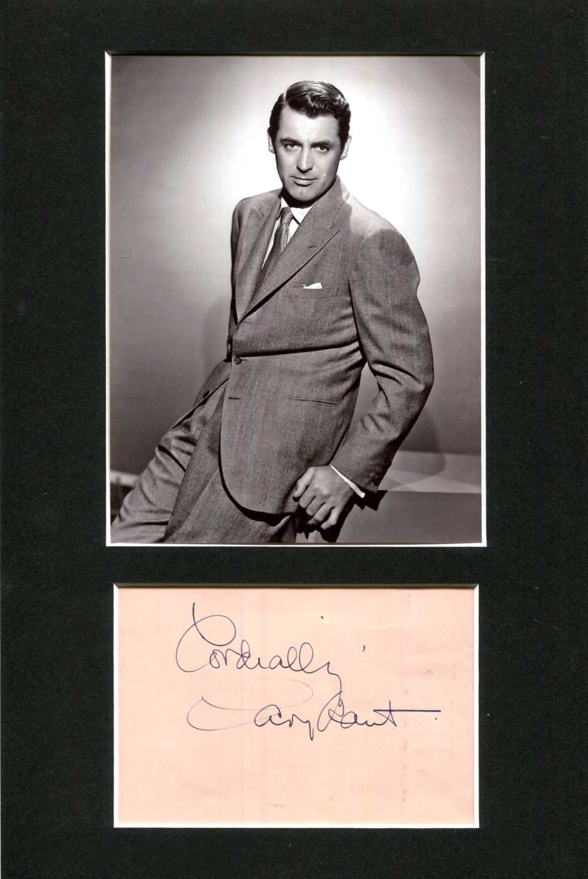 Cary Grant Autograph Autogramm | ID 15860638318973