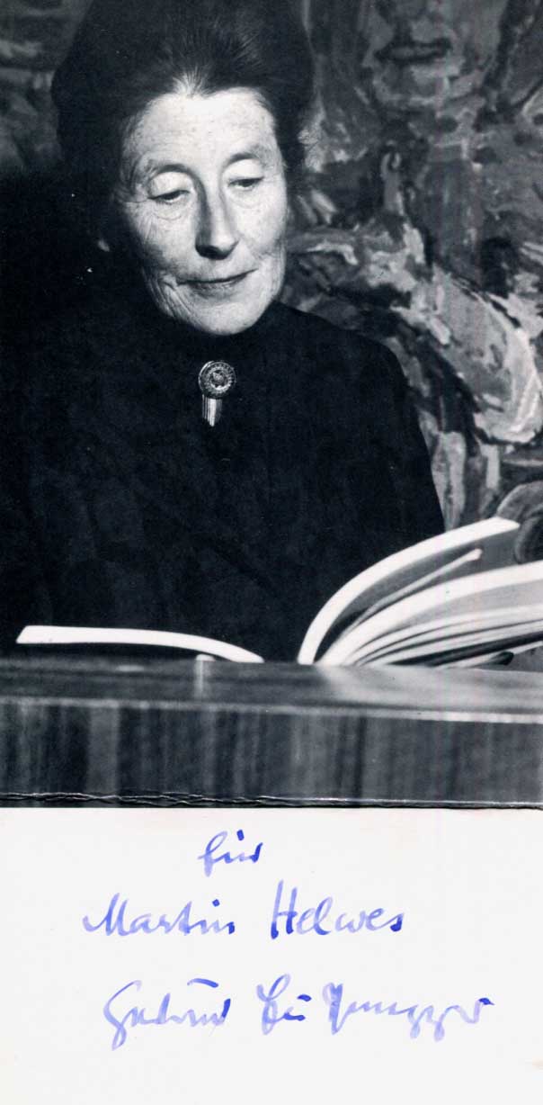 Gertrud Fussenegger & Christine Brückner Autographs