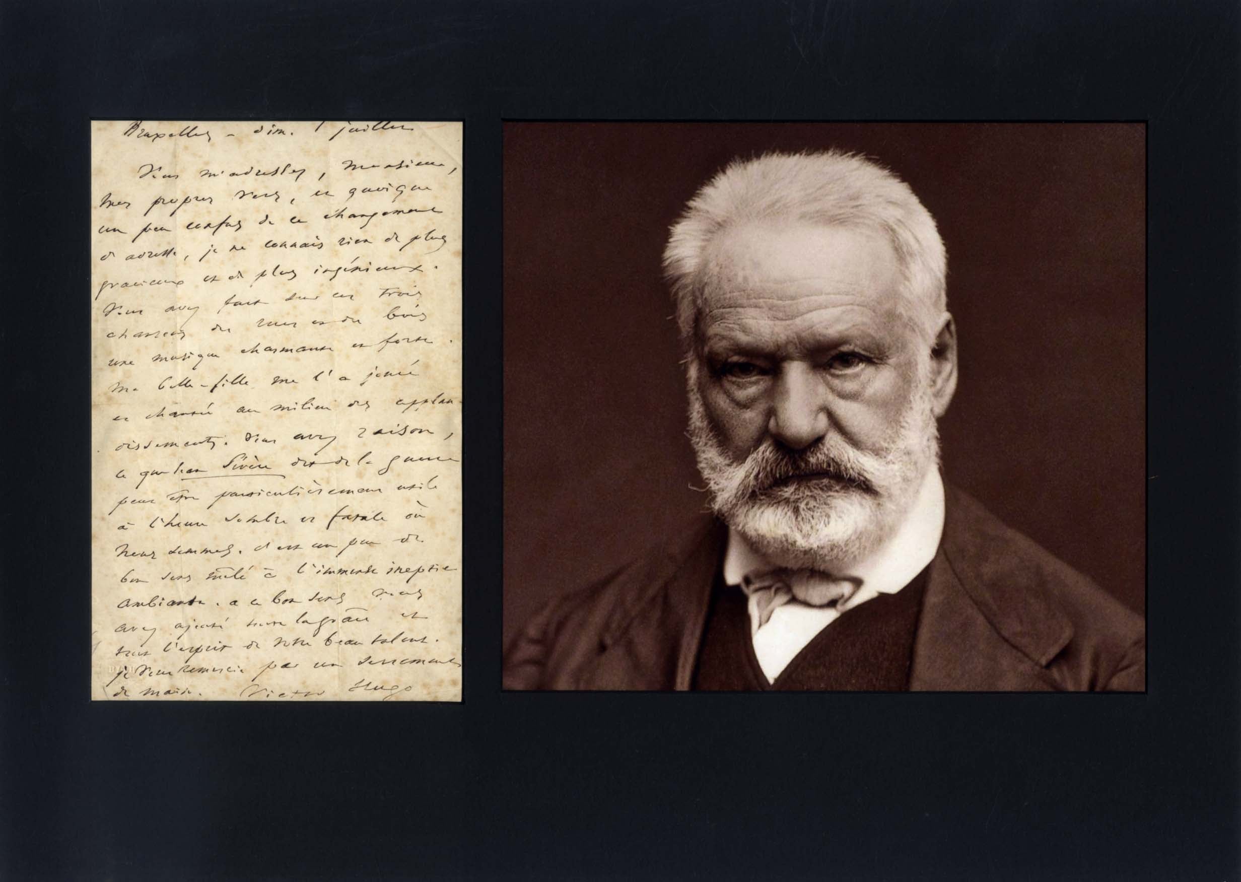 Victor Hugo Autograph