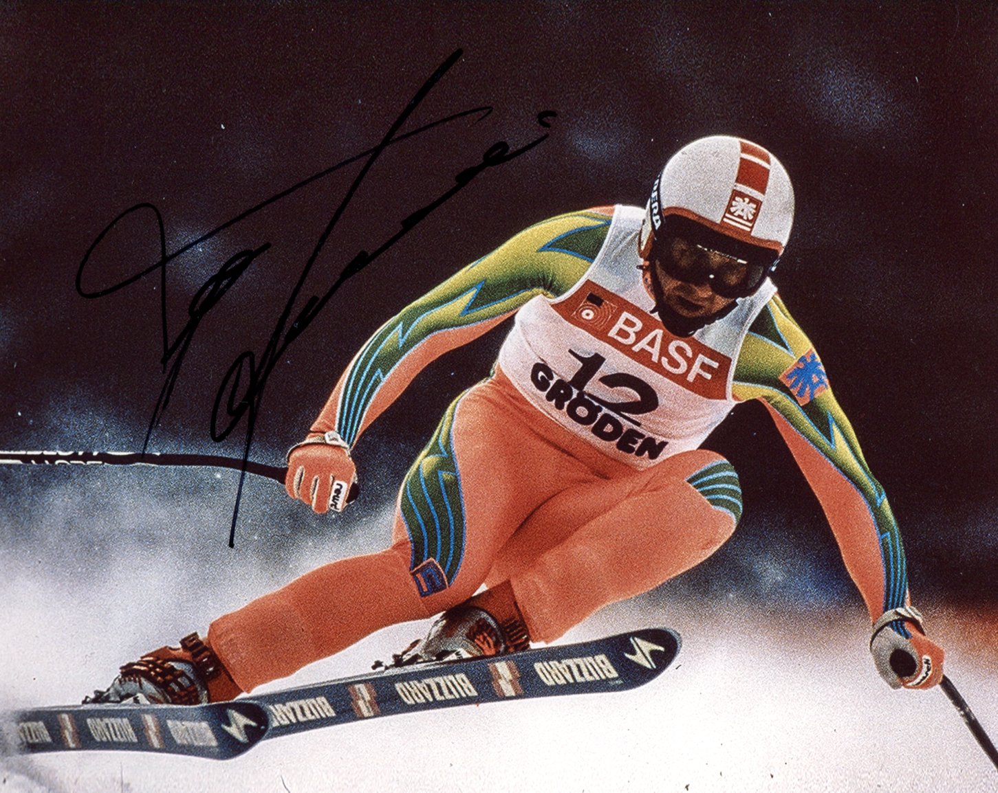 Franz Klammer Autograph