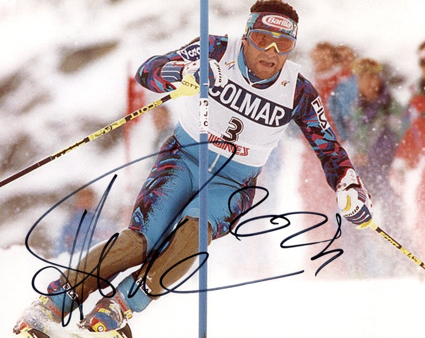 Alberto Tomba Autograph