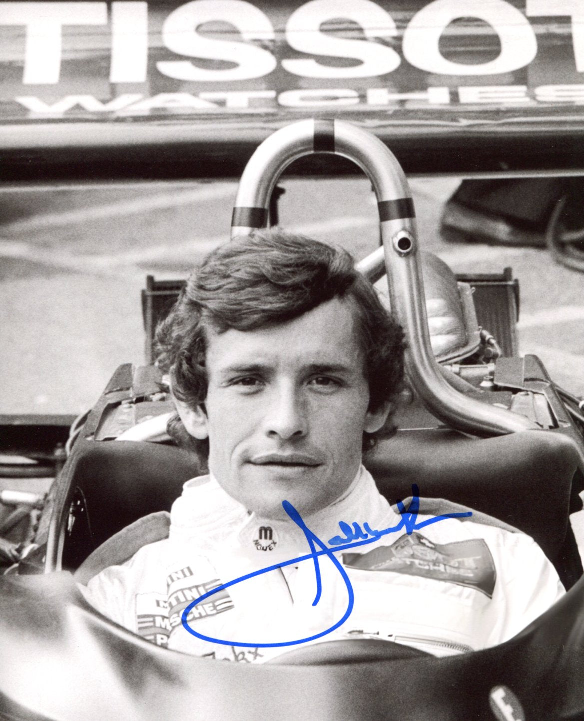F1レーサー　ジャッキー・イックス直筆サイン Jacky Ickx autograph, IP signed photograph