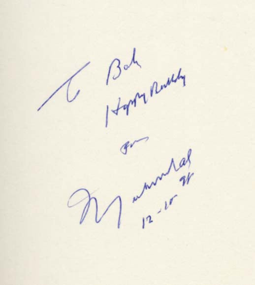 Muhammad Ali Autograph