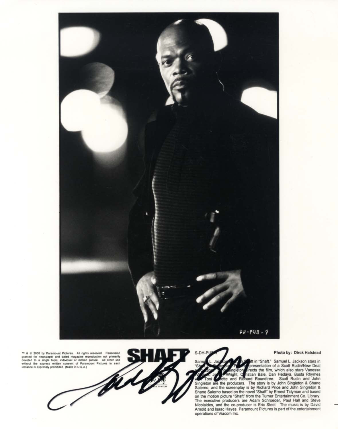 Samuel L. Jackson Autograph